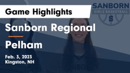 Sanborn Regional  vs Pelham  Game Highlights - Feb. 3, 2023