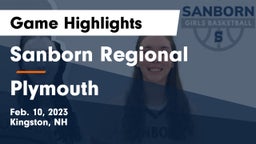 Sanborn Regional  vs Plymouth Game Highlights - Feb. 10, 2023
