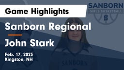 Sanborn Regional  vs John Stark Game Highlights - Feb. 17, 2023