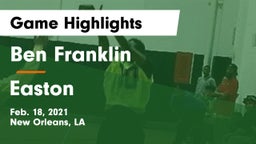 Ben Franklin  vs Easton  Game Highlights - Feb. 18, 2021