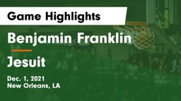 Benjamin Franklin  vs Jesuit  Game Highlights - Dec. 1, 2021