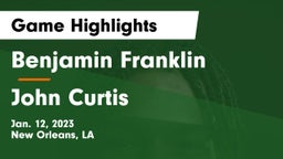 Benjamin Franklin  vs John Curtis Game Highlights - Jan. 12, 2023
