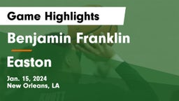Benjamin Franklin  vs Easton  Game Highlights - Jan. 15, 2024