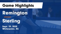 Remington  vs Sterling  Game Highlights - Sept. 29, 2020