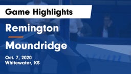 Remington  vs Moundridge  Game Highlights - Oct. 7, 2020
