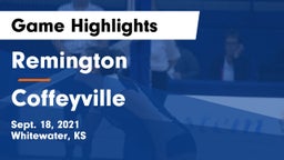 Remington  vs Coffeyville Game Highlights - Sept. 18, 2021
