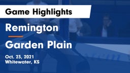 Remington  vs Garden Plain  Game Highlights - Oct. 23, 2021