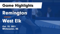 Remington  vs West Elk  Game Highlights - Oct. 23, 2021