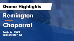 Remington  vs Chaparral  Game Highlights - Aug. 27, 2022