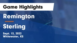 Remington  vs Sterling Game Highlights - Sept. 13, 2022