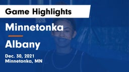 Minnetonka  vs Albany  Game Highlights - Dec. 30, 2021