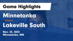 Minnetonka  vs Lakeville South  Game Highlights - Nov. 25, 2023