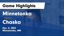 Minnetonka  vs Chaska  Game Highlights - Dec. 8, 2023