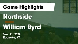 Northside  vs William Byrd  Game Highlights - Jan. 11, 2022