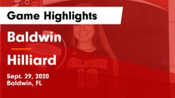 Baldwin  vs Hilliard Game Highlights - Sept. 29, 2020