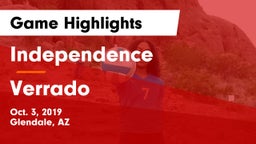 Independence  vs Verrado  Game Highlights - Oct. 3, 2019