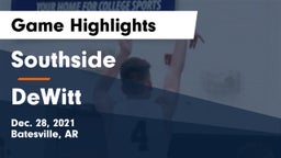Southside  vs DeWitt  Game Highlights - Dec. 28, 2021