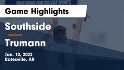 Southside  vs Trumann  Game Highlights - Jan. 10, 2022