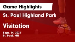 St. Paul Highland Park  vs Visitation Game Highlights - Sept. 14, 2021