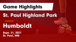 St. Paul Highland Park  vs Humboldt Game Highlights - Sept. 21, 2021