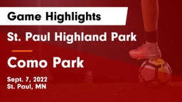 St. Paul Highland Park  vs Como Park Game Highlights - Sept. 7, 2022