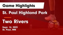 St. Paul Highland Park  vs Two Rivers  Game Highlights - Sept. 14, 2023