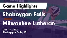 Sheboygan Falls  vs Milwaukee Lutheran  Game Highlights - Oct. 18, 2022