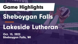 Sheboygan Falls  vs Lakeside Lutheran  Game Highlights - Oct. 15, 2022