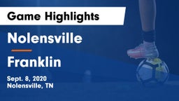 Nolensville  vs Franklin  Game Highlights - Sept. 8, 2020