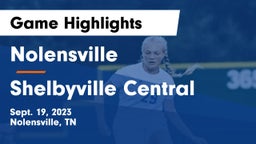 Nolensville  vs Shelbyville Central  Game Highlights - Sept. 19, 2023