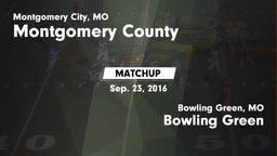 Matchup: Montgomery County vs. Bowling Green  2016