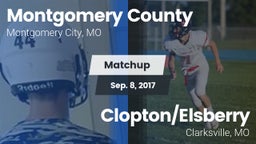 Matchup: Montgomery County vs. Clopton/Elsberry  2017