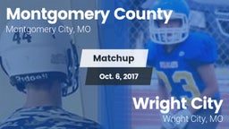 Matchup: Montgomery County vs. Wright City  2017