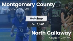 Matchup: Montgomery County vs. North Callaway  2018