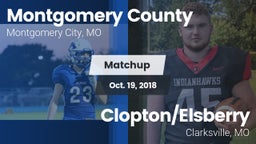 Matchup: Montgomery County vs. Clopton/Elsberry  2018