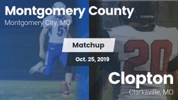 Matchup: Montgomery County vs. Clopton   2019