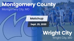 Matchup: Montgomery County vs. Wright City  2020