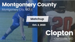 Matchup: Montgomery County vs. Clopton   2020