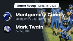 Recap: Montgomery County  vs. Mark Twain  2022