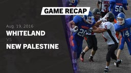 Recap: Whiteland  vs. New Palestine  2016