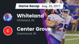 Recap: Whiteland  vs. Center Grove  2017