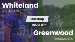 Matchup: Whiteland High vs. Greenwood  2017
