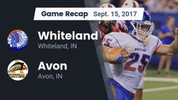 Recap: Whiteland  vs. Avon  2017
