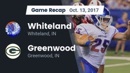 Recap: Whiteland  vs. Greenwood  2017