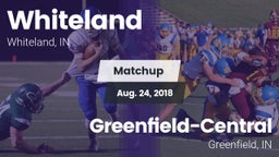 Matchup: Whiteland High vs. Greenfield-Central  2018