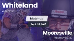 Matchup: Whiteland High vs. Mooresville  2018