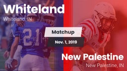 Matchup: Whiteland High vs. New Palestine  2019