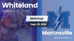 Matchup: Whiteland High vs. Martinsville  2020
