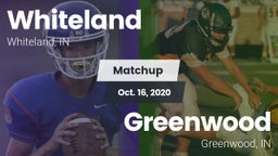 Matchup: Whiteland High vs. Greenwood  2020
