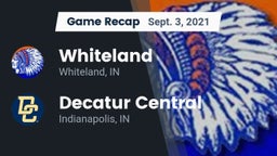 Recap: Whiteland  vs. Decatur Central  2021
